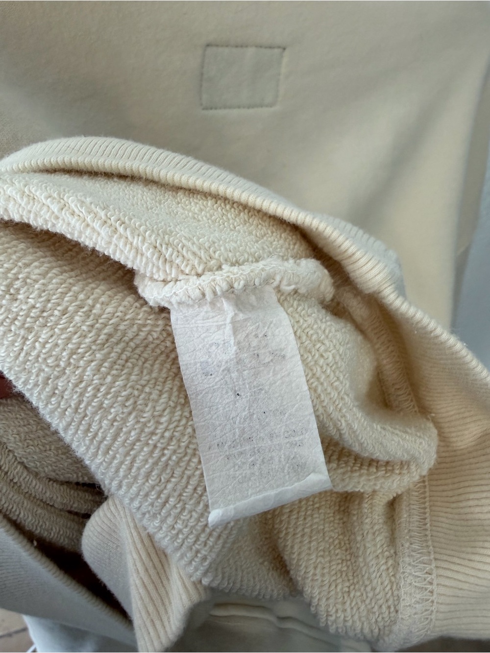 Daily Drills Cream Crewneck Sweatshirt - Picture 5 of 5